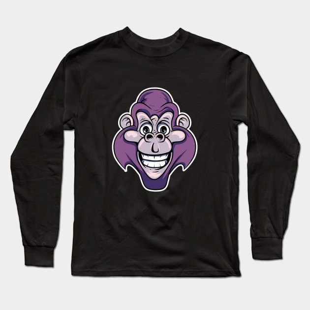 Mr. BaX smile Long Sleeve T-Shirt by SilverBaX